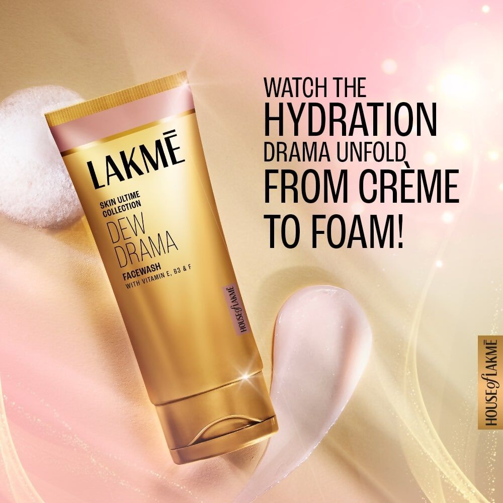 Lakme Dew Drama Face Wash | Grocsy