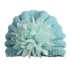 BabyMoon Baby Knitted Flower Cap | Grocsy