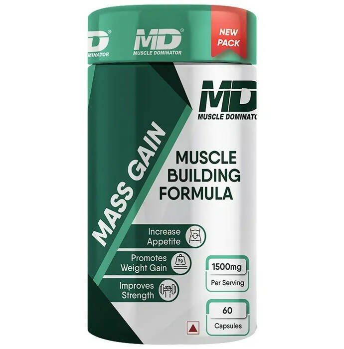 Muscle Dominator Mass Gain Capsules | Grocsy