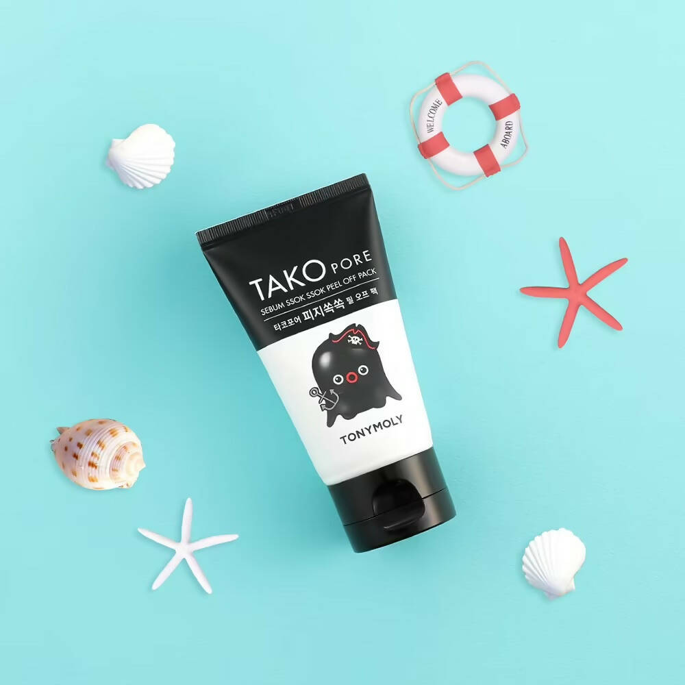 Tonymoly Takopore Sebum Ssok Ssok Peel Off Pack - Korean Skincare | Grocsy