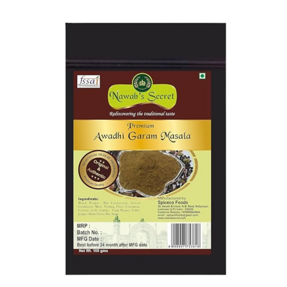 Nawab's Secret Premium Awadhi Garam Masala | Grocsy