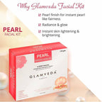 Glamveda Pearl Fairness Facial Kit | Grocsy