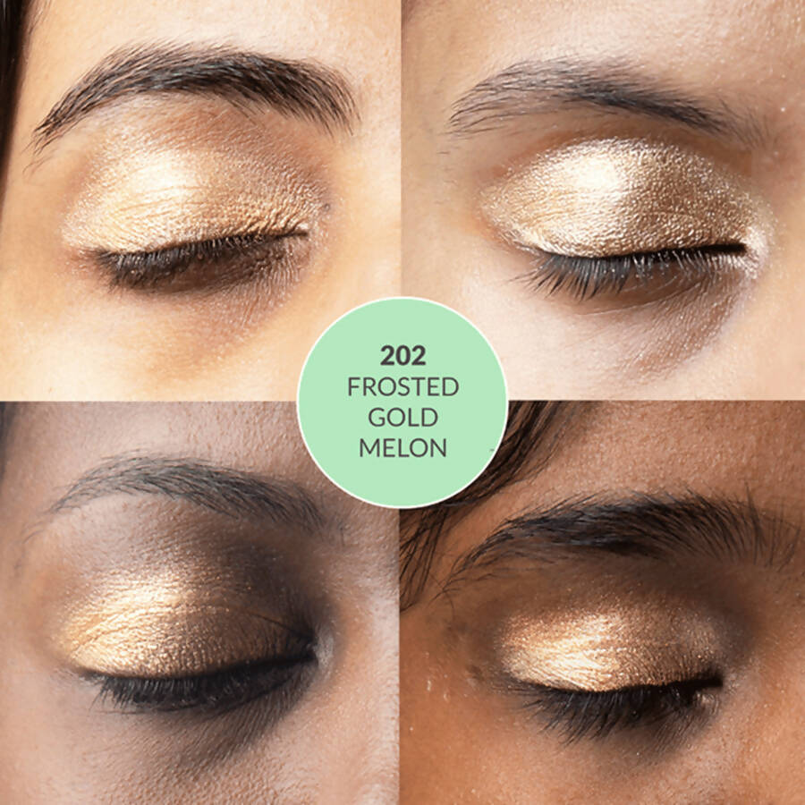 Disguise Satin Smooth Eyeshadow Squares - Frosted Gold Melon 202 | Grocsy