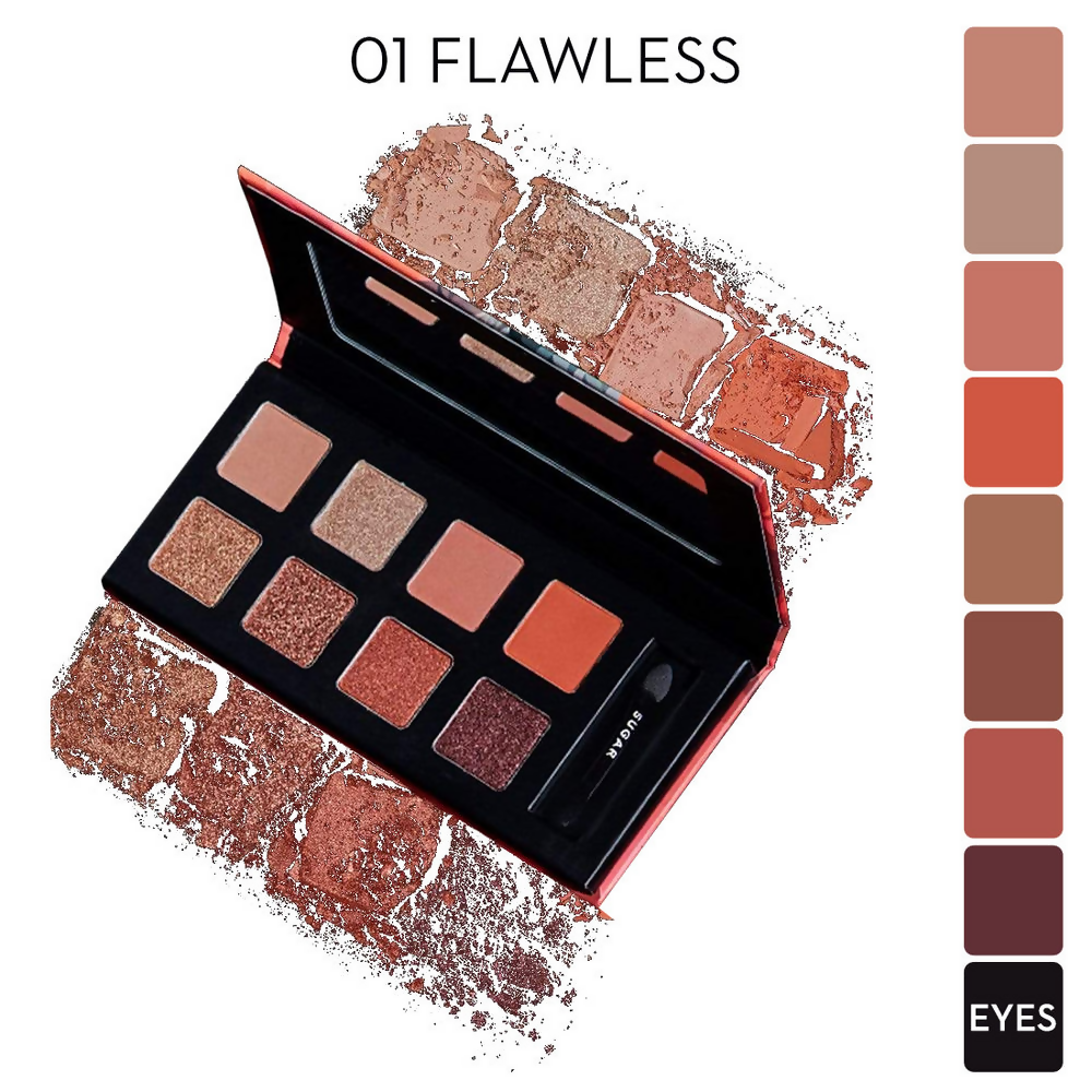 Sugar Blend The Rules Eyeshadow Palette - 01 Flawless | Grocsy