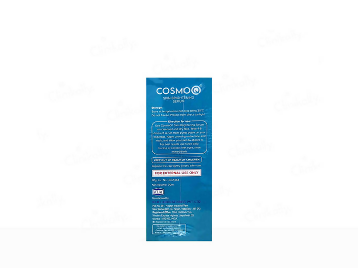 Cosmo Q Skin Brightening Serum | Grocsy