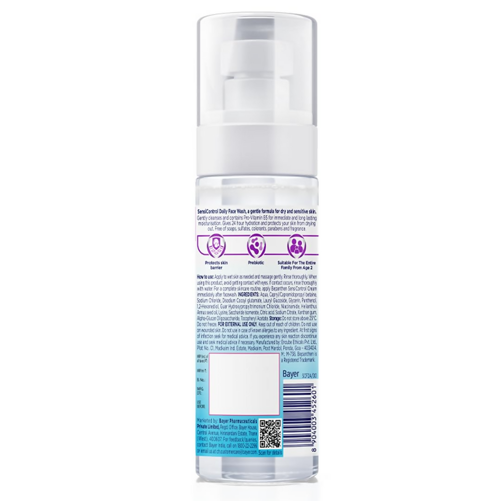 Bepanthen SensiControl Daily Gentle Face Wash | Grocsy