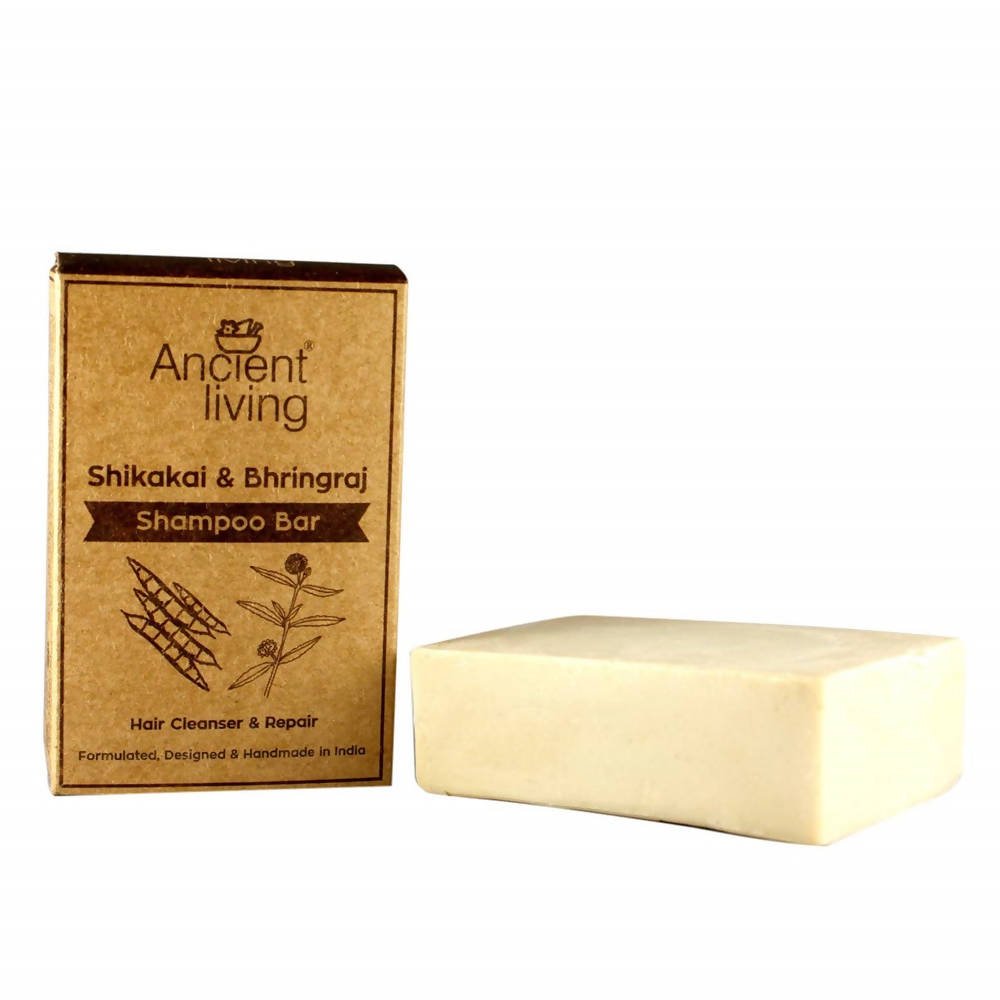 Ancient Living Shikakai & Bhringraj Shampoo Bar | Grocsy