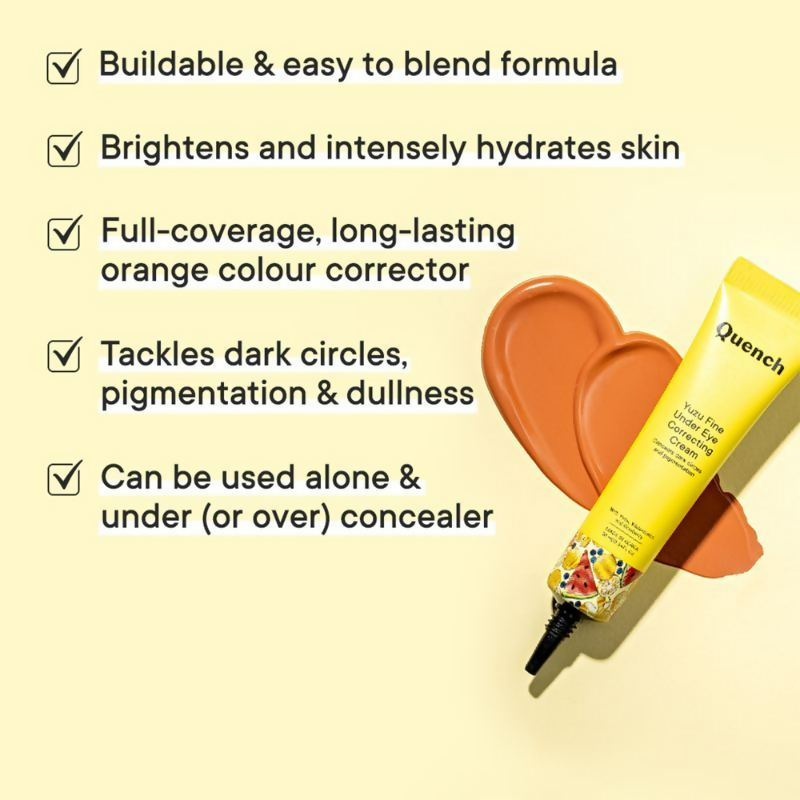 Quench Vitamin C Spot Correcting Cream with Yuzu Extracts | Grocsy
