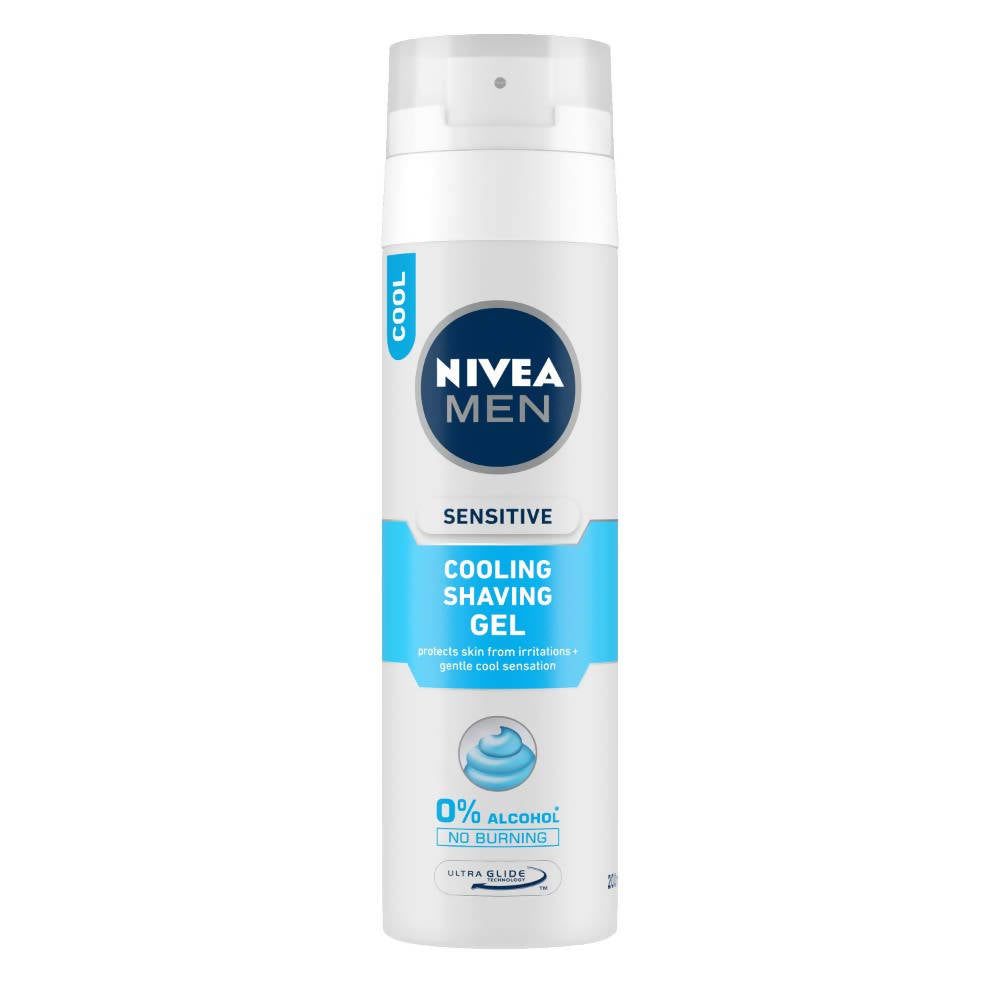 Nivea Men Sensitive Cooling Shaving Gel | Grocsy