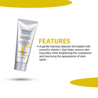 Missha Vita C Plus Clear Complexion Foaming Cleanser | Grocsy
