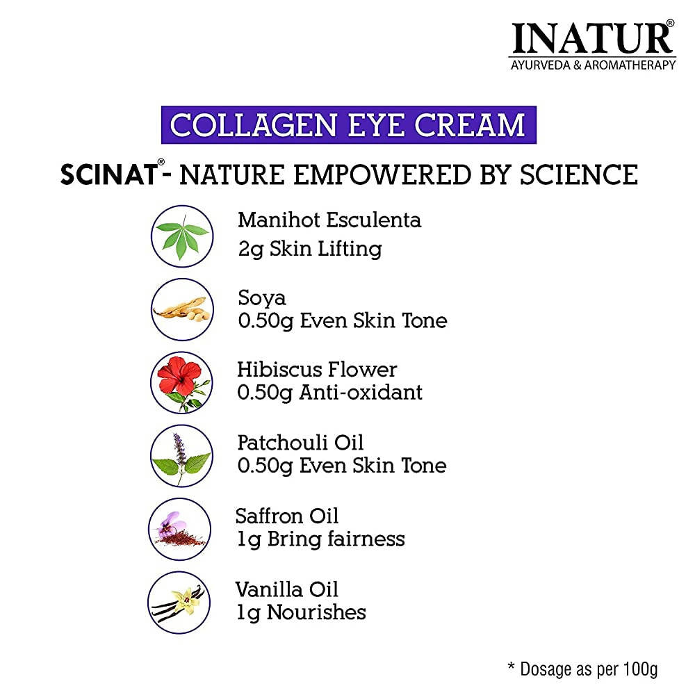 Inatur Collagen Eye Cream | Grocsy