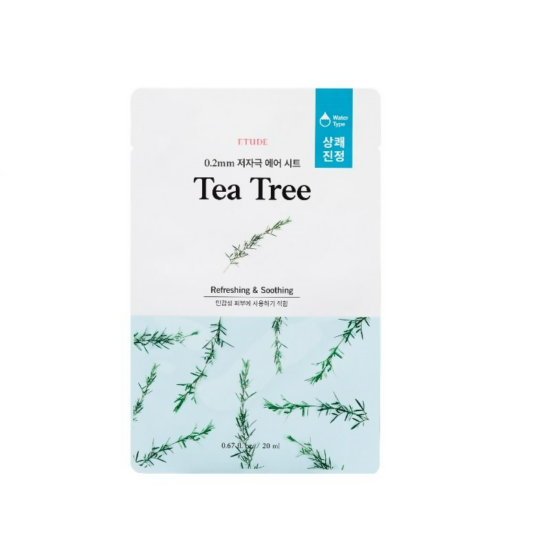Etude House 0.2 Air Mask Tea Tree - Refreshing & Soothing | Grocsy