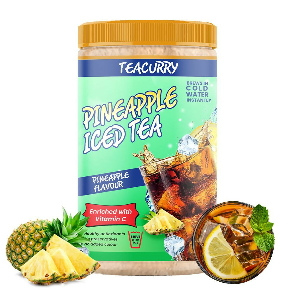 Teacurry Pineapple Instant Iced Tea Mix | Grocsy