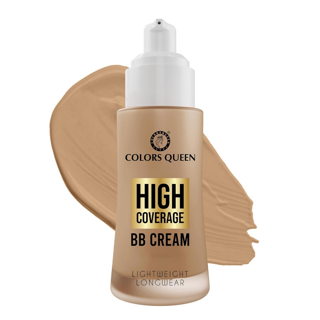 Colors Queen High Coverage BB Cream Foundation - Classic Ivory | Grocsy