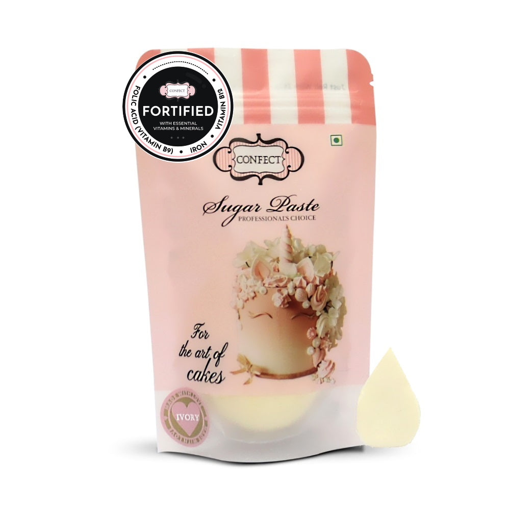 Confect Ivory Fondant | Edible Nutritional Sugarpaste | Grocsy