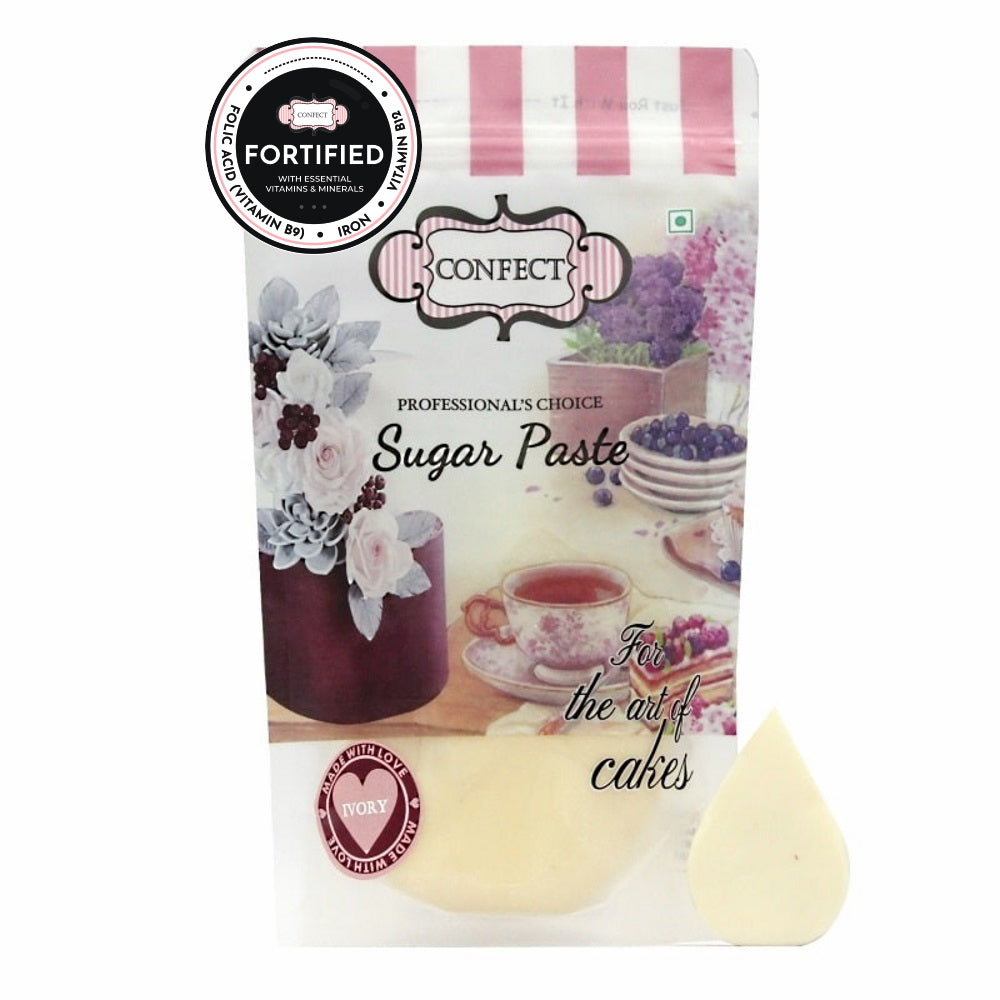 Confect Ivory Fondant | Edible Nutritional Sugarpaste | Grocsy