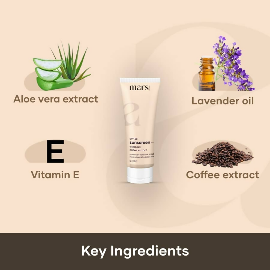 Mars By GHC SPF 50 Anti-Pollution Sunscreen With Vitamin E | Grocsy