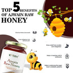 Riddhish Herbals Ajwain Raw Organic Honey | Grocsy
