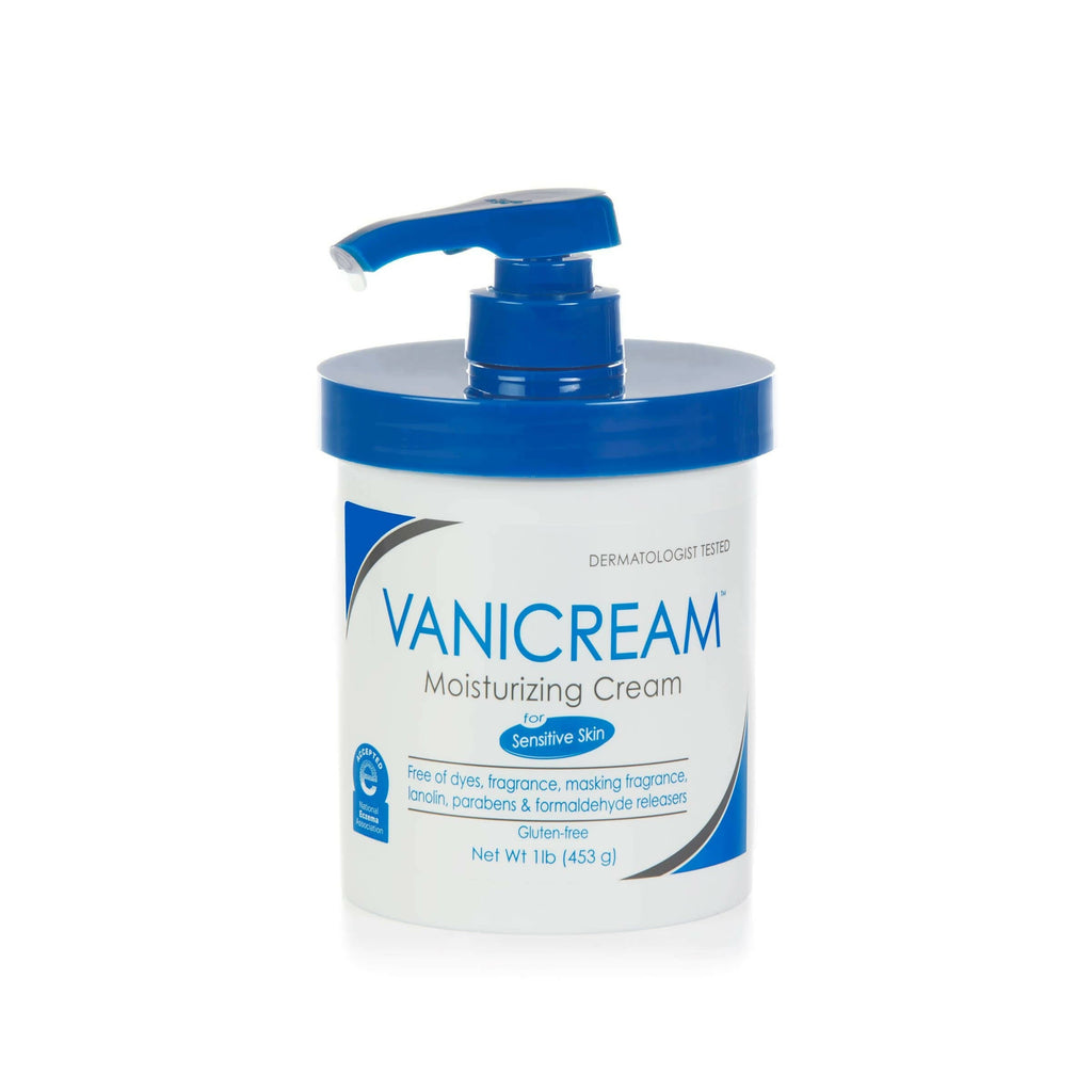 Vanicream Moisturizing Skin Cream with Pump Dispenser | Grocsy