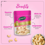 Happilo King Size Premium Whole Cashew Nuts | Grocsy