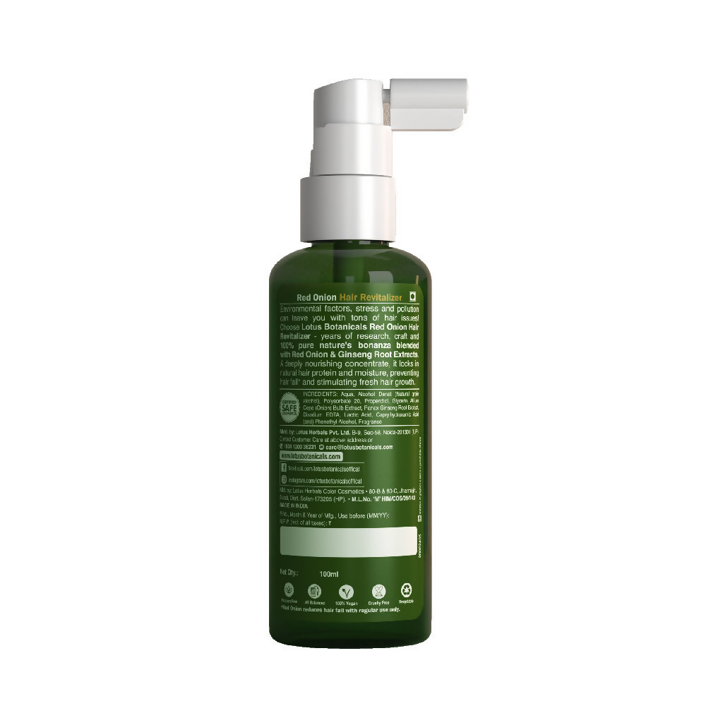 Lotus Botanicals Red Onion Hair Revitalizer | Grocsy