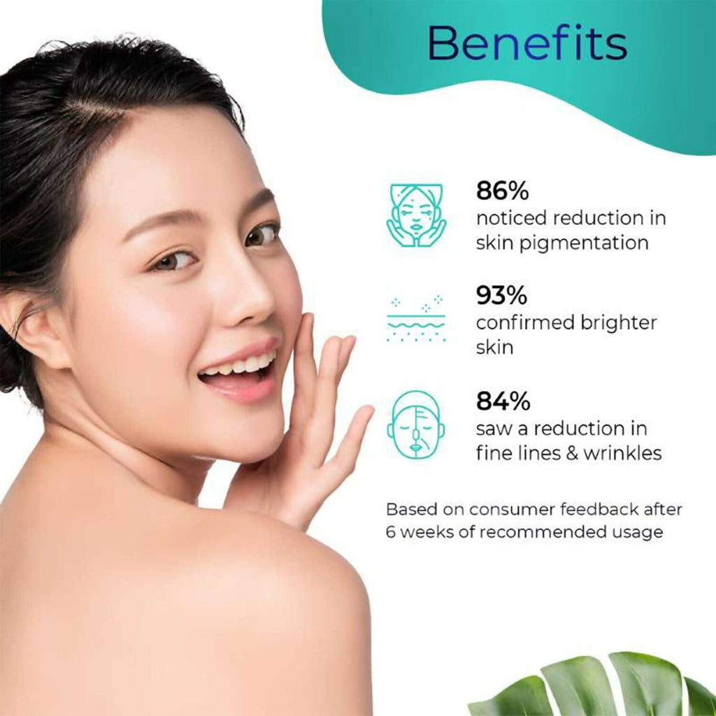 Pilgrim 2% Alpha Arbutin & 3% Vitamin C Brightening Face Serum For Glowing Skin - Korean Skin Care | Grocsy
