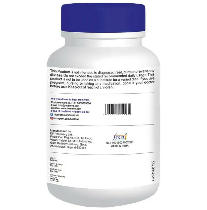 HealthVit Curcumin Capsules | Grocsy
