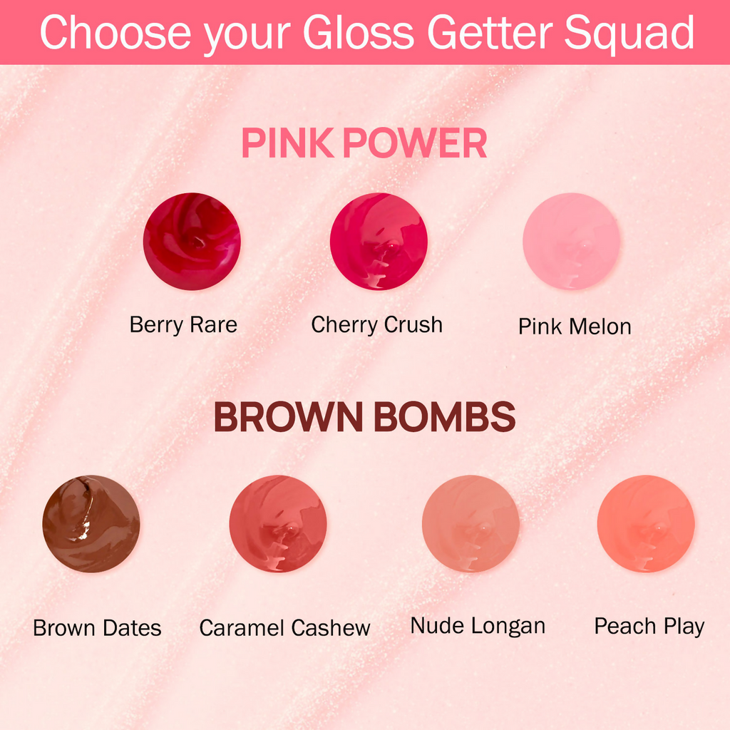 NY Bae Gloss Getter Lip Gloss - Pink Melon 02 | Grocsy