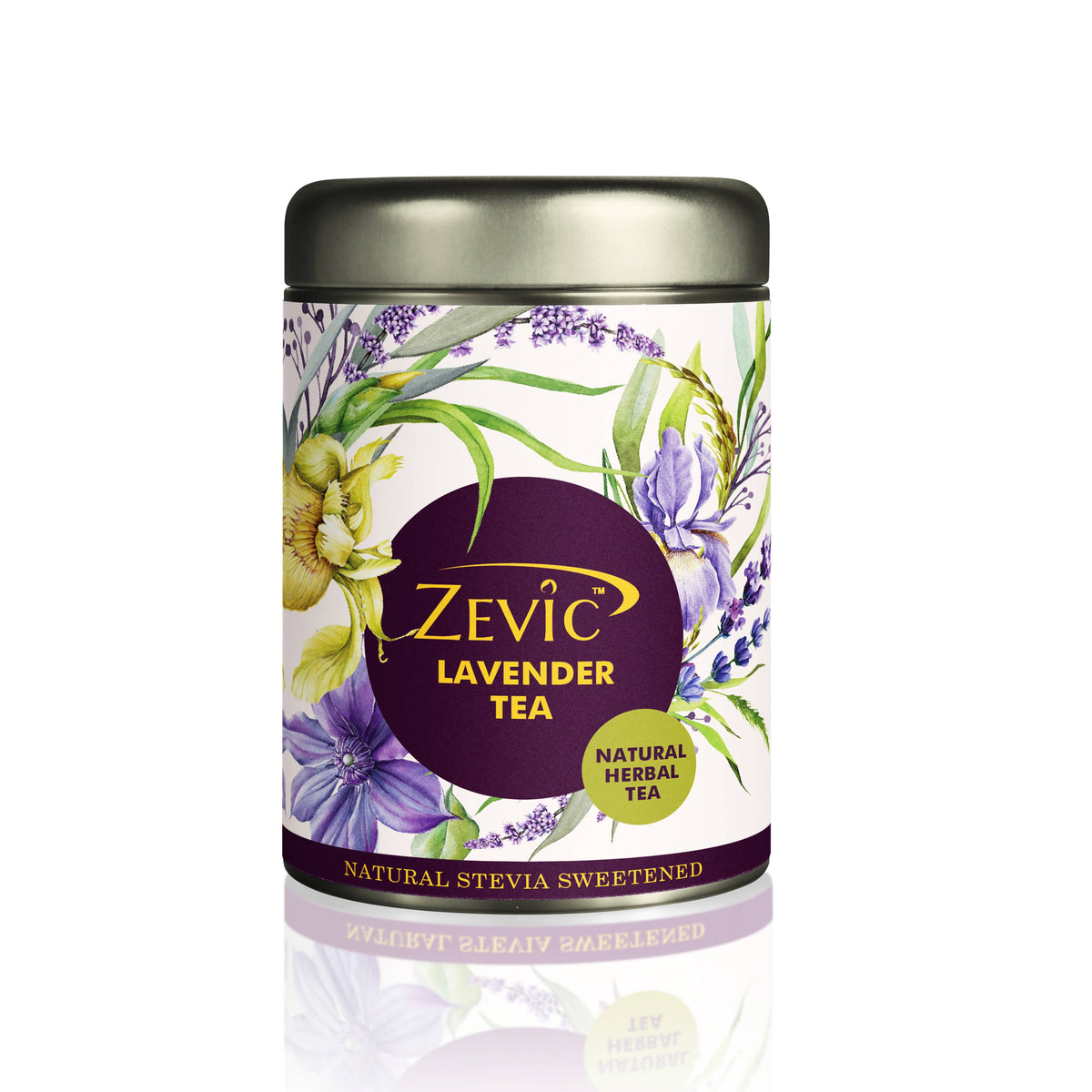 Zevic Premium Lavender Flowers Green Tea | Grocsy