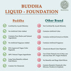 Buddha Natural Liquid Foundation Matte Warm Mocha | Grocsy