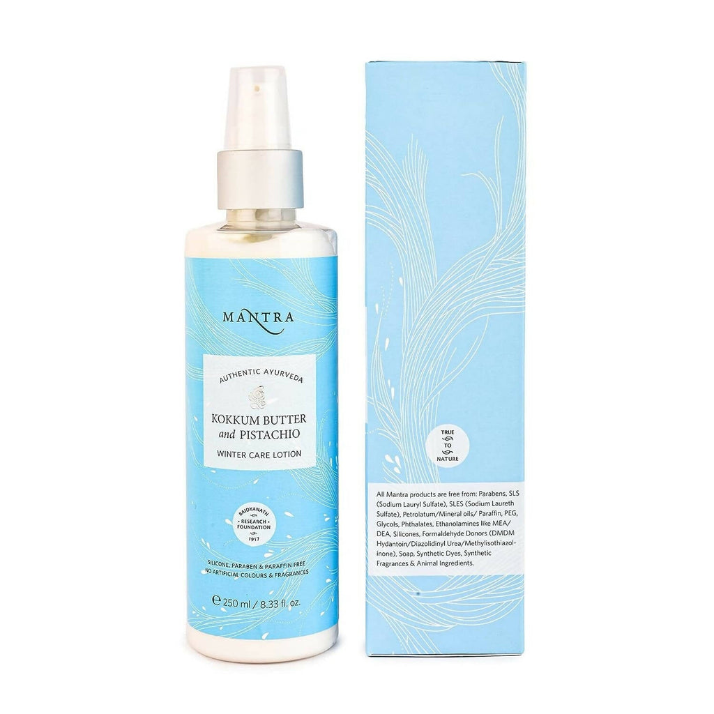 Mantra Herbal Kokkum Butter and Pistachio Winter Care Lotion | Grocsy