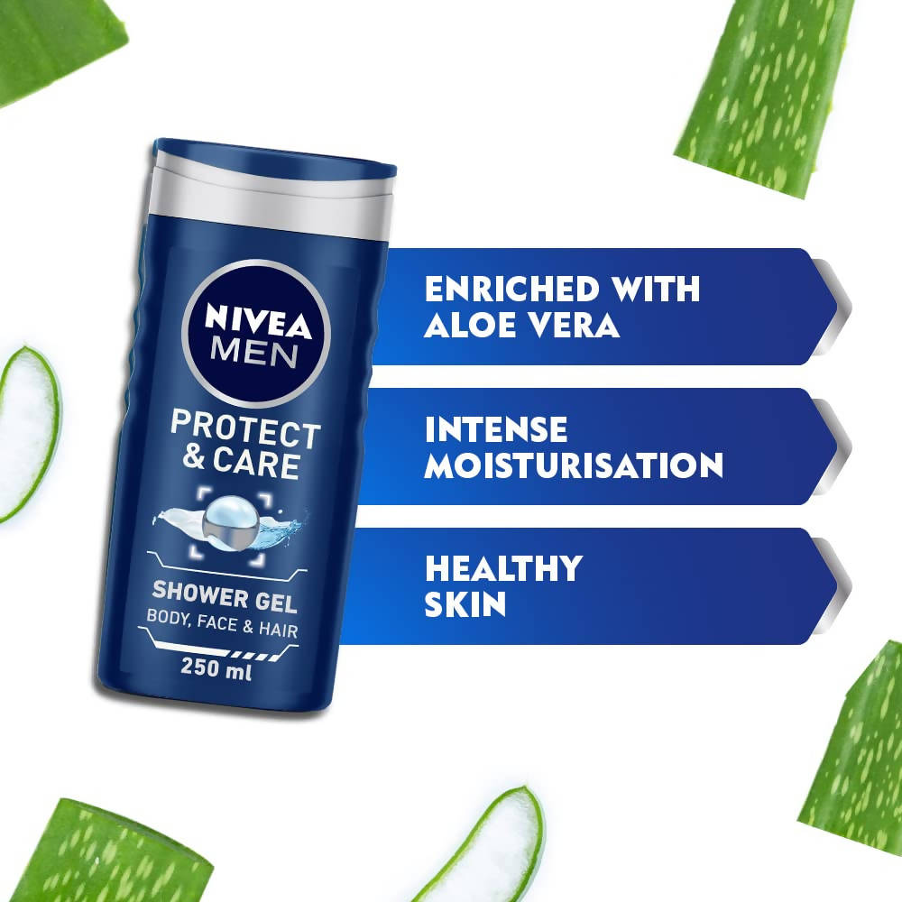 Nivea Men Protect Care Shower Gel | Grocsy