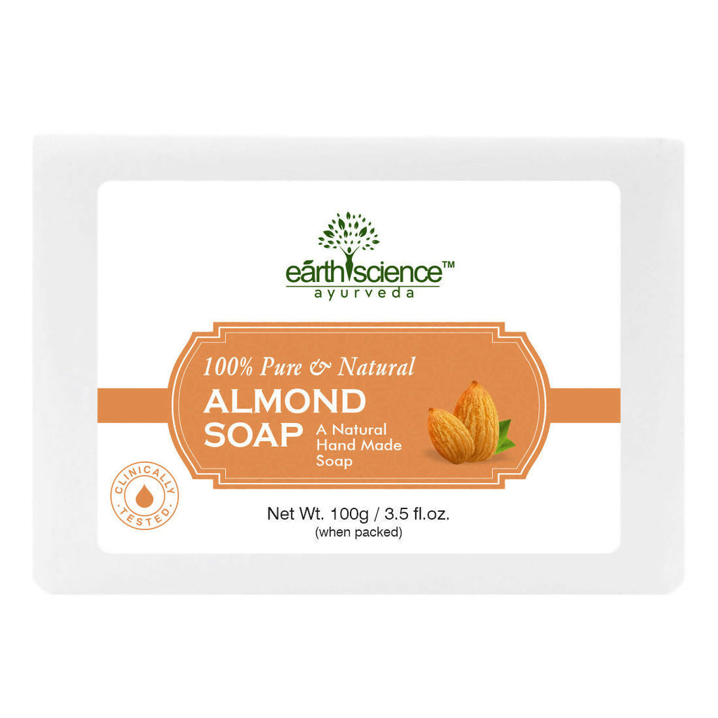Earth Science Ayurveda Almond Bath Soap | Grocsy