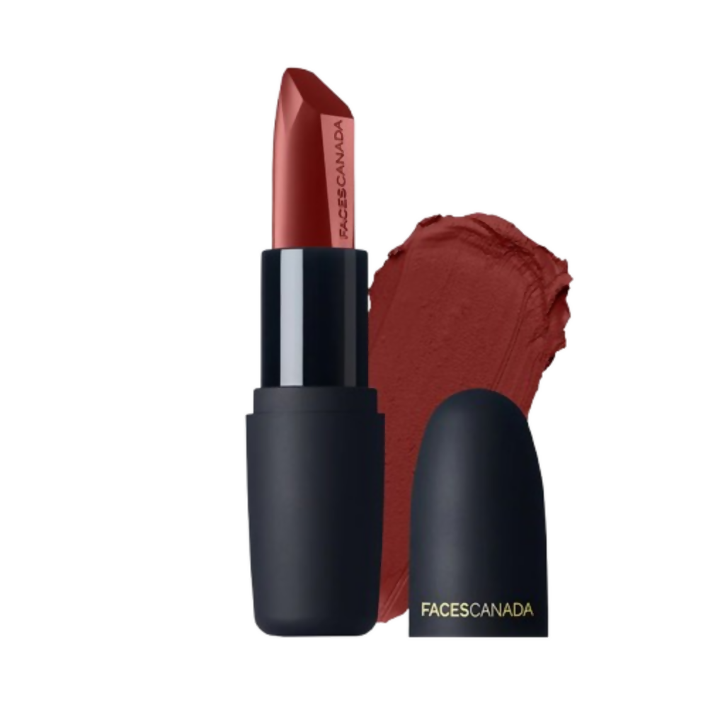 Faces Canada Weightless Matte Finish Lipstick - Maroon Love 06 | Grocsy