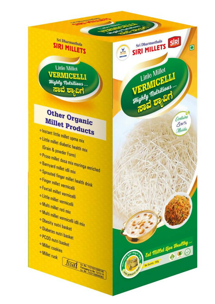 Siri Millets Little Millet Vermicelli | Grocsy