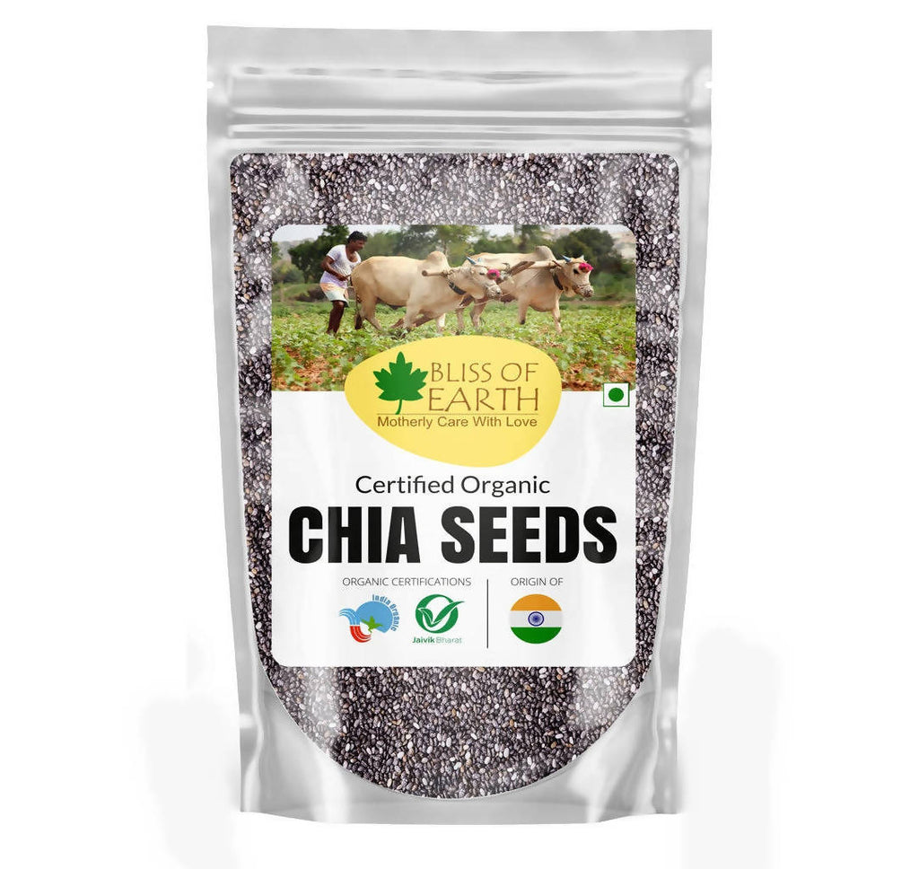 Bliss of Earth Chia Seeds | Grocsy