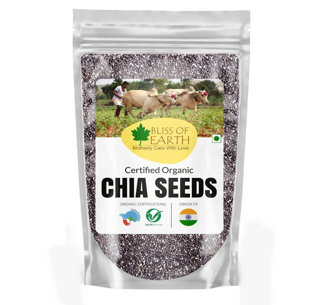 Bliss of Earth Chia Seeds | Grocsy