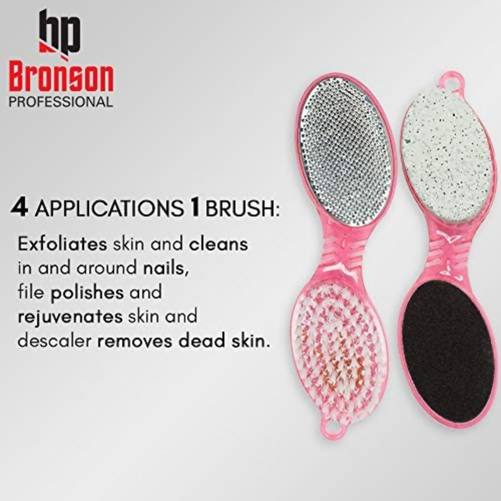 Bronson Professional 4 In 1 Foot Filer and Pedicure Tool | Grocsy