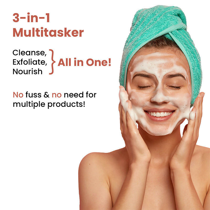 The Skin Story 3 in 1 Multi Action Face Mask, Scrub & Wash | Grocsy