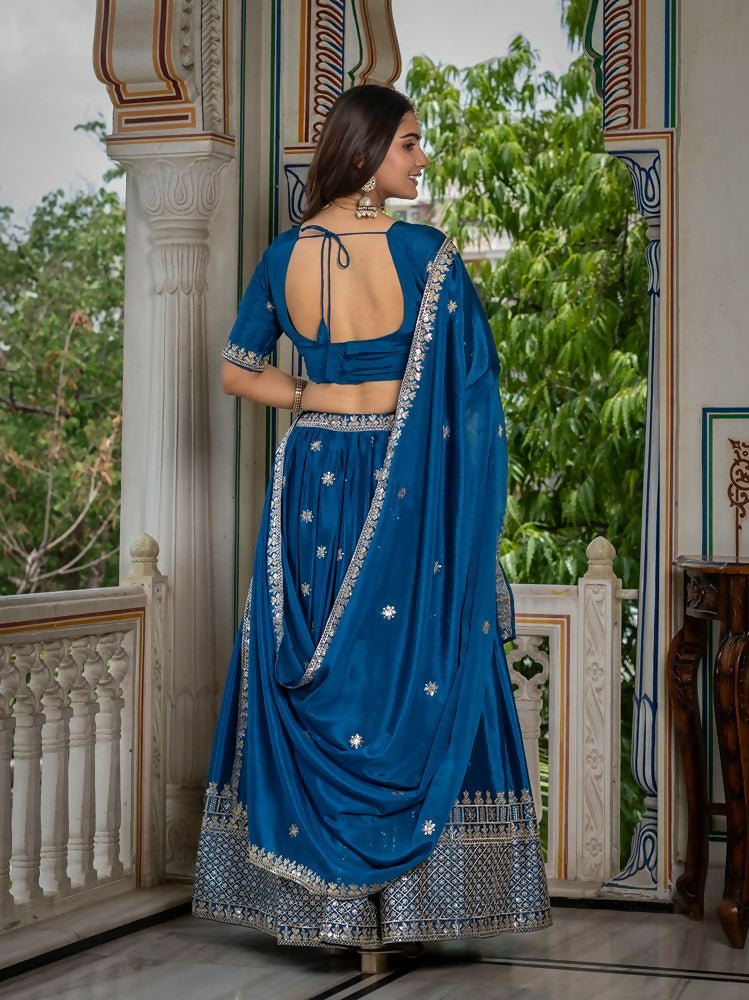 Lehenga Mart Rama Designer Wedding Wear Lehenga Choli | Grocsy
