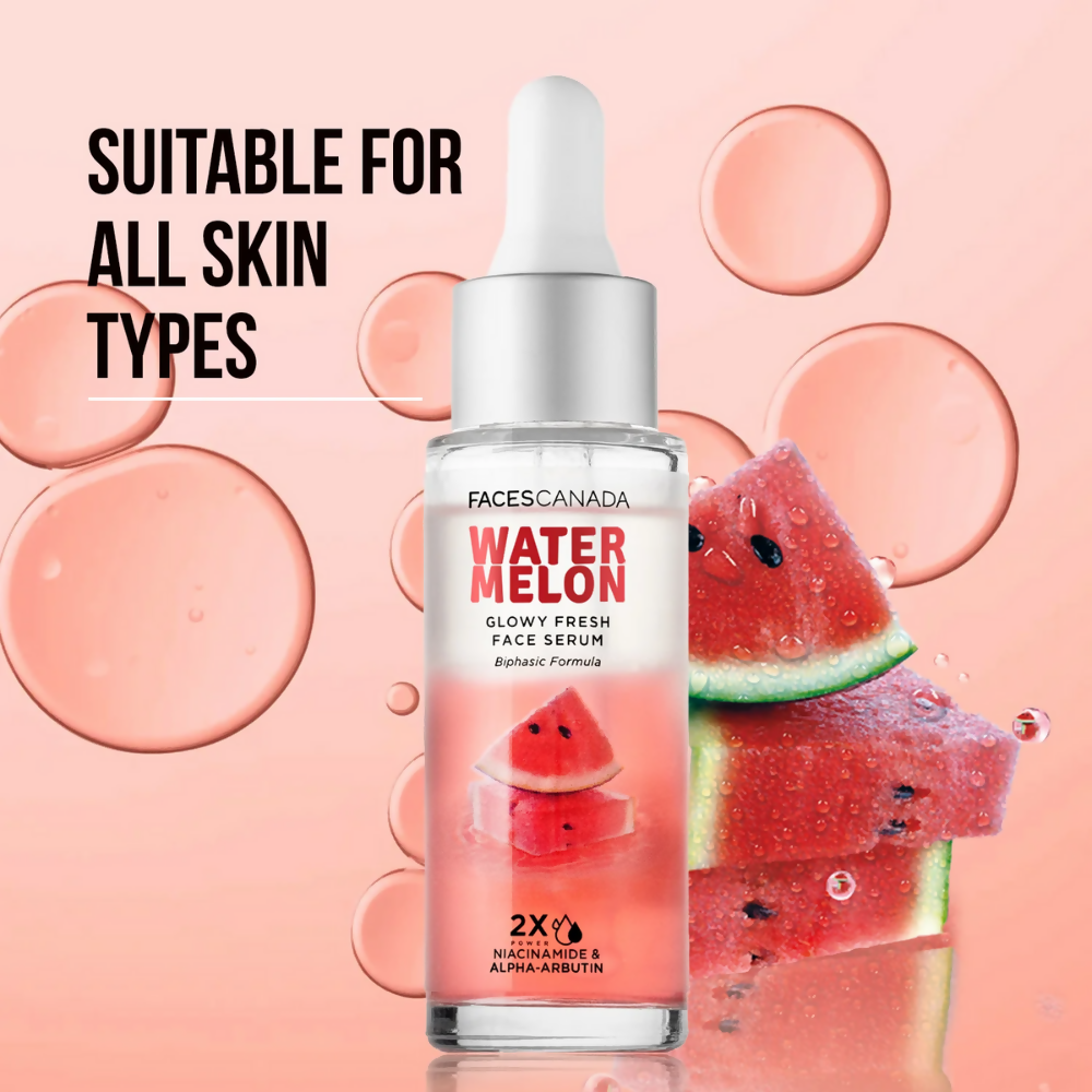 Faces Canada Water Melon Glowy Fresh Face Serum | Grocsy