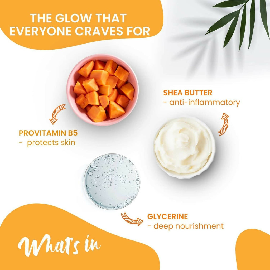 NutriGlow NATURAL'S Advanced Pro Formula Papaya Body Lotion | Grocsy
