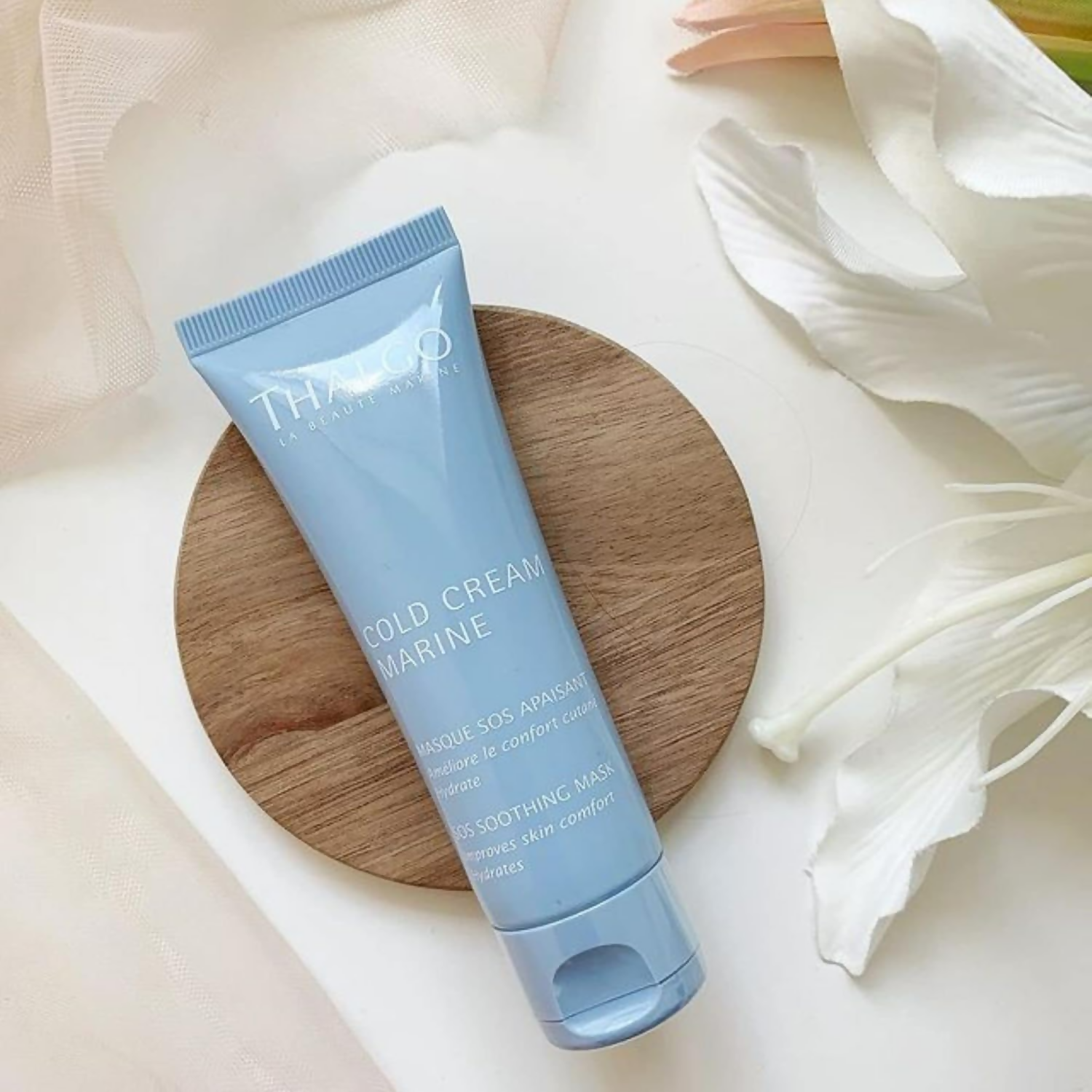 Thalgo SOS Soothing Mask - Refreshing Cream Mask | Grocsy