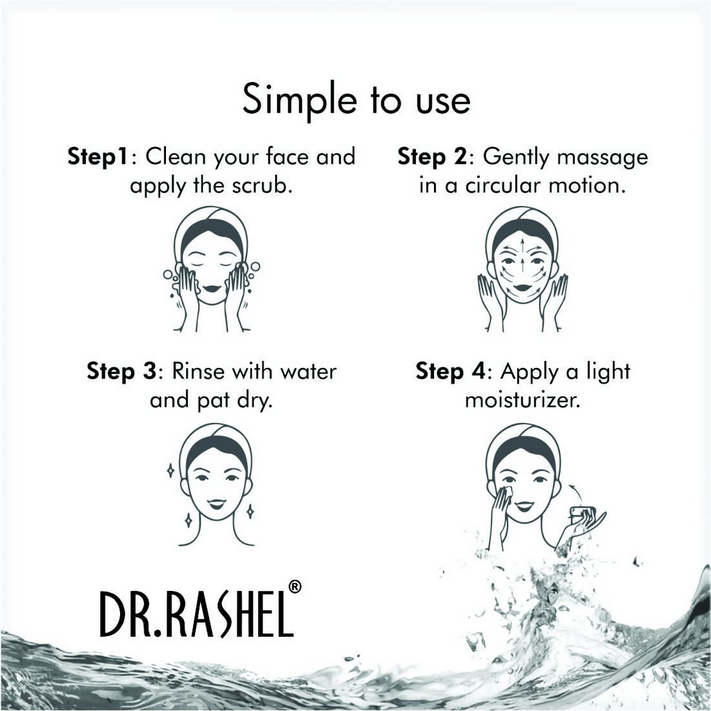 Dr.Rashel Pearl Scrub For Face And Body | Grocsy