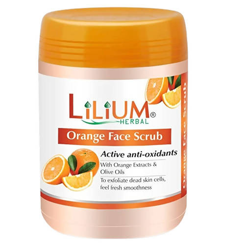 Lilium Herbal Orange Face Scrub | Grocsy