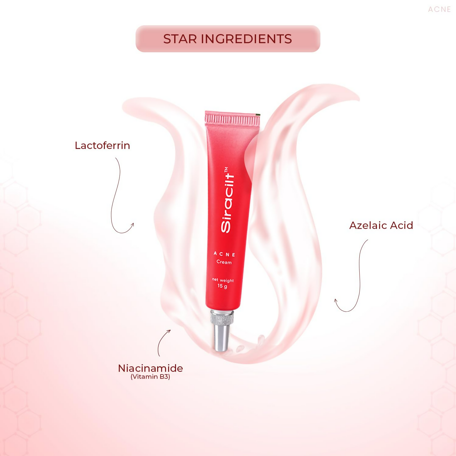 Siracilt Acne Cream With Azelaic Acid | Grocsy