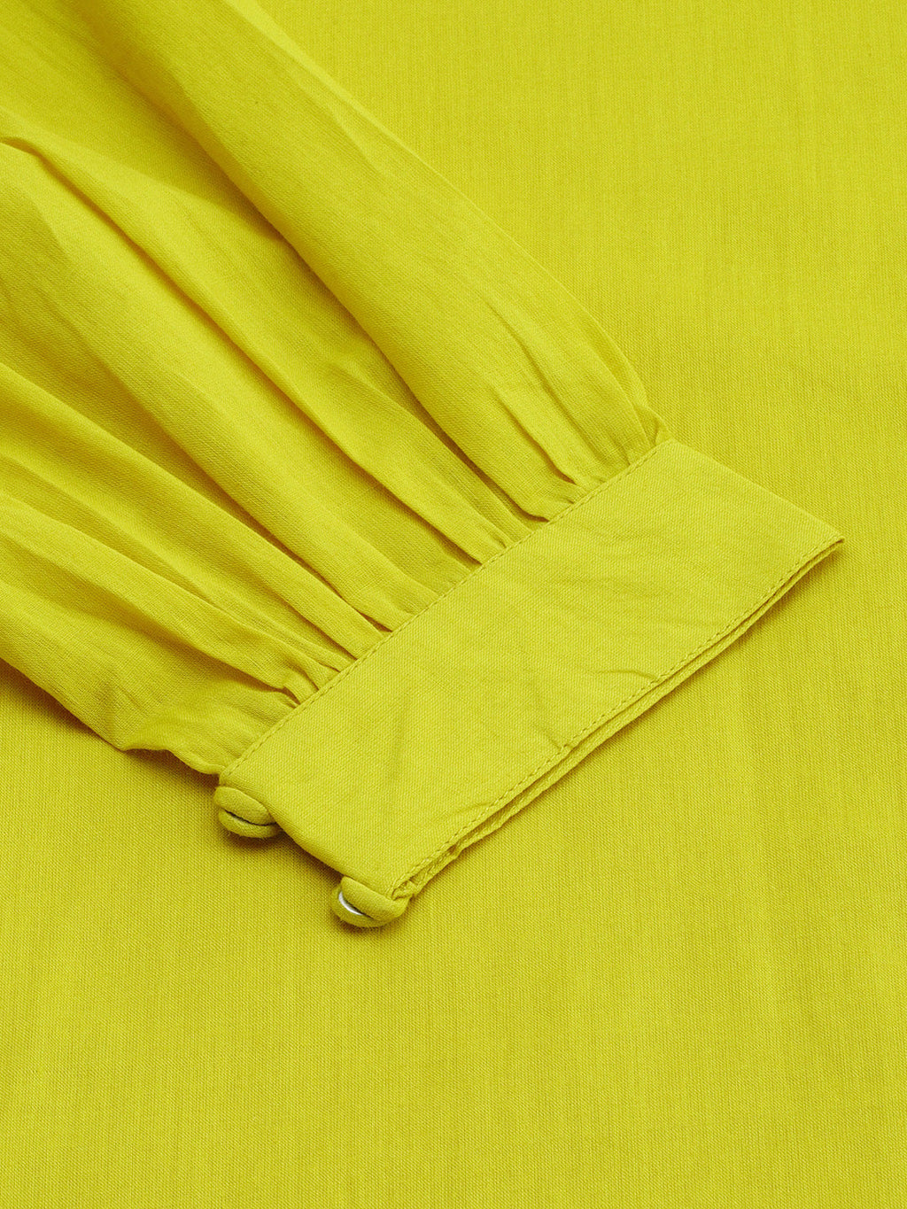 Janasya Women's Mustard Cotton Solid Drop-Waist Western Dress | Grocsy