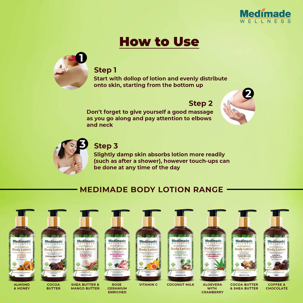 Medimade Wellness Vitamin C Moisturising Body Lotion | Grocsy