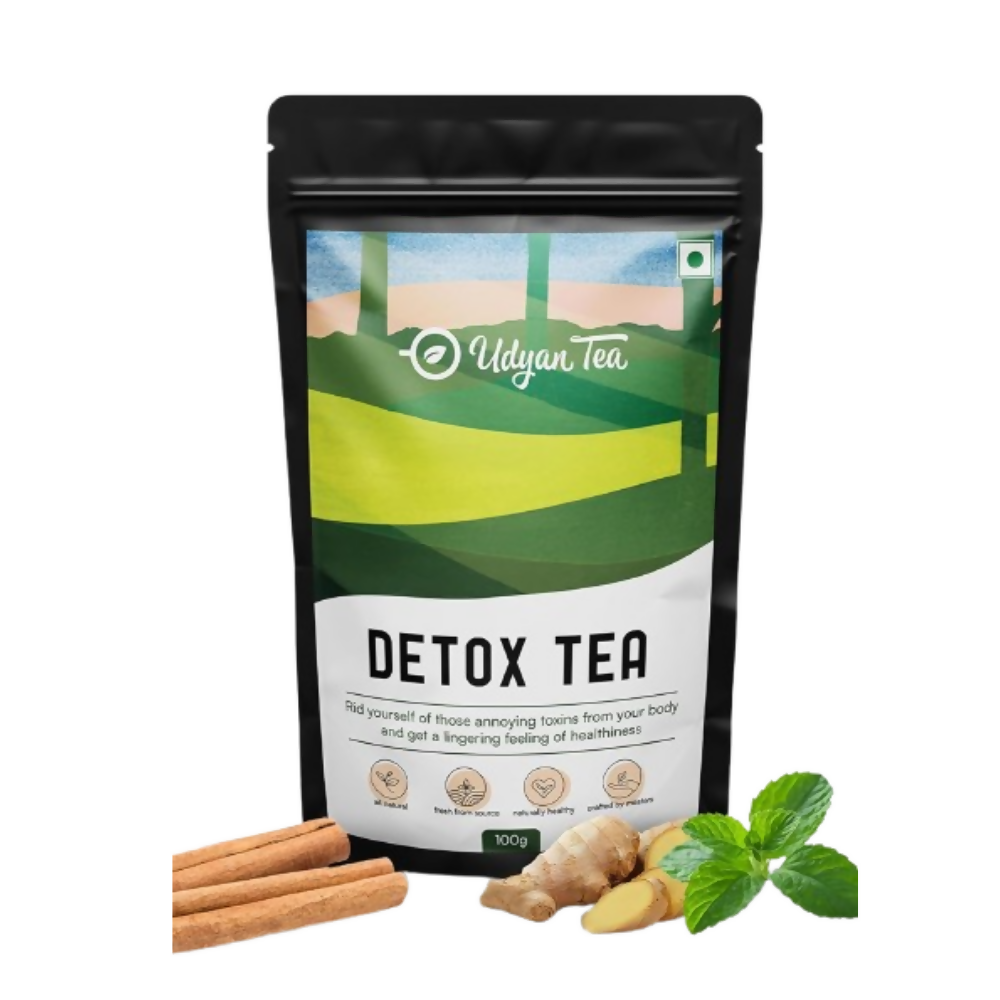 Udyan Tea Detox Herbal Whole Leaf Tea | Grocsy
