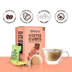 Bevzilla Instant Coffee Cubes Pack with Organic Date Palm Jaggery - Belgian Chocolate | Grocsy